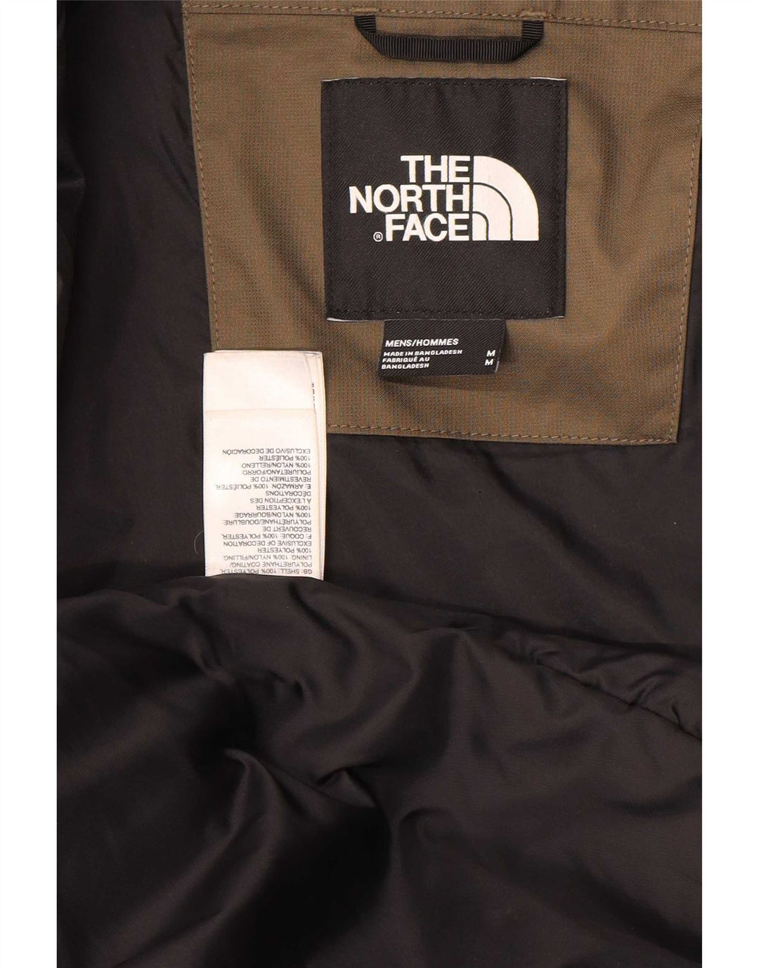 Jaqueta corta-vento masculina The North Face UK 38 médio preto colorblock
