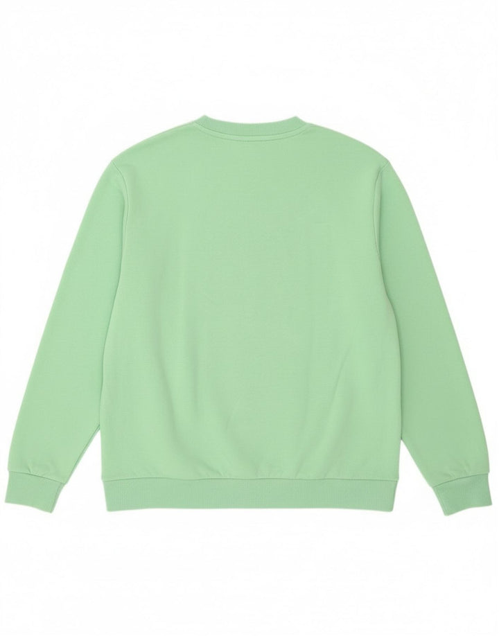 Kappa moletom gráfico masculino jumper 2XL algodão verde