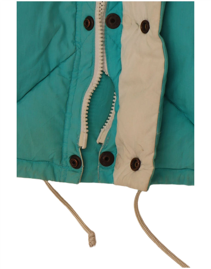 Colete acolchoado reversível masculino DOLOMITE UK 40 grande algodão azul