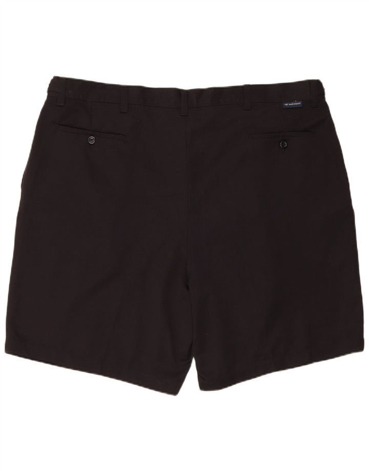 Shorts masculinos Dockers Pegged Chino W42 2XL poliéster preto