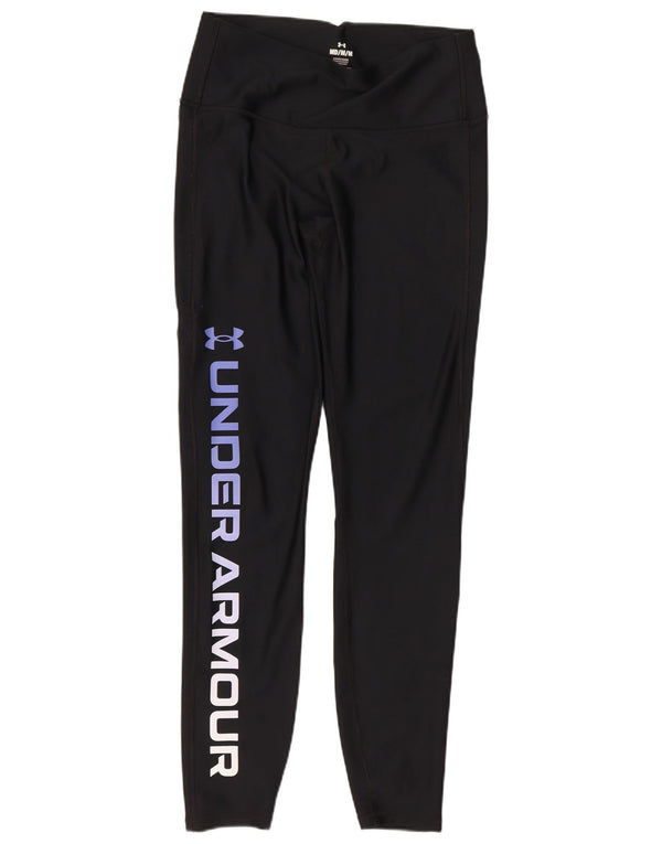Under Armour Womens Compression Graphic Leggings Reino Unido 12 Médio Preto