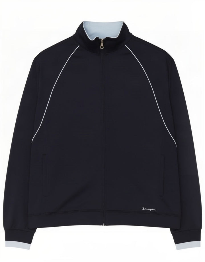 Jaqueta masculina Champion 2XL azul marinho poliéster