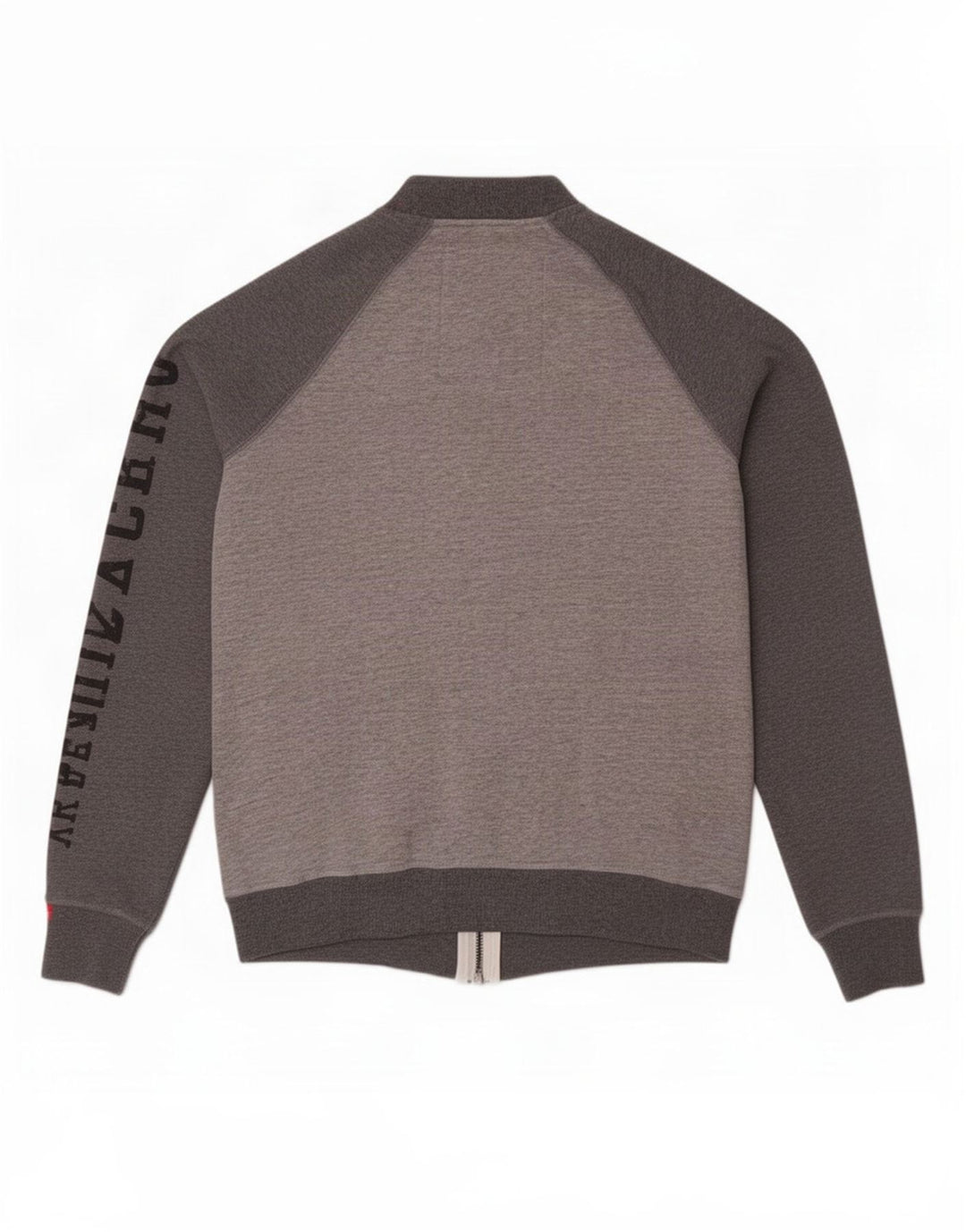 Superdry Mens Graphic Tracksuit Top Jacket Grande Cinza Colorblock Algodão