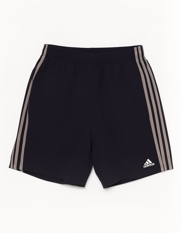 Adidas Mens Sport Shorts Médio Azul Marinho Poliéster Esportes