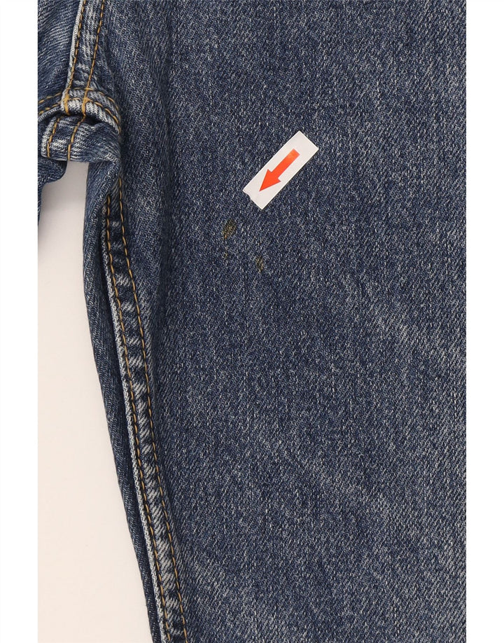 Lee Mens Straight Jeans W32 L30 Azul Algodão