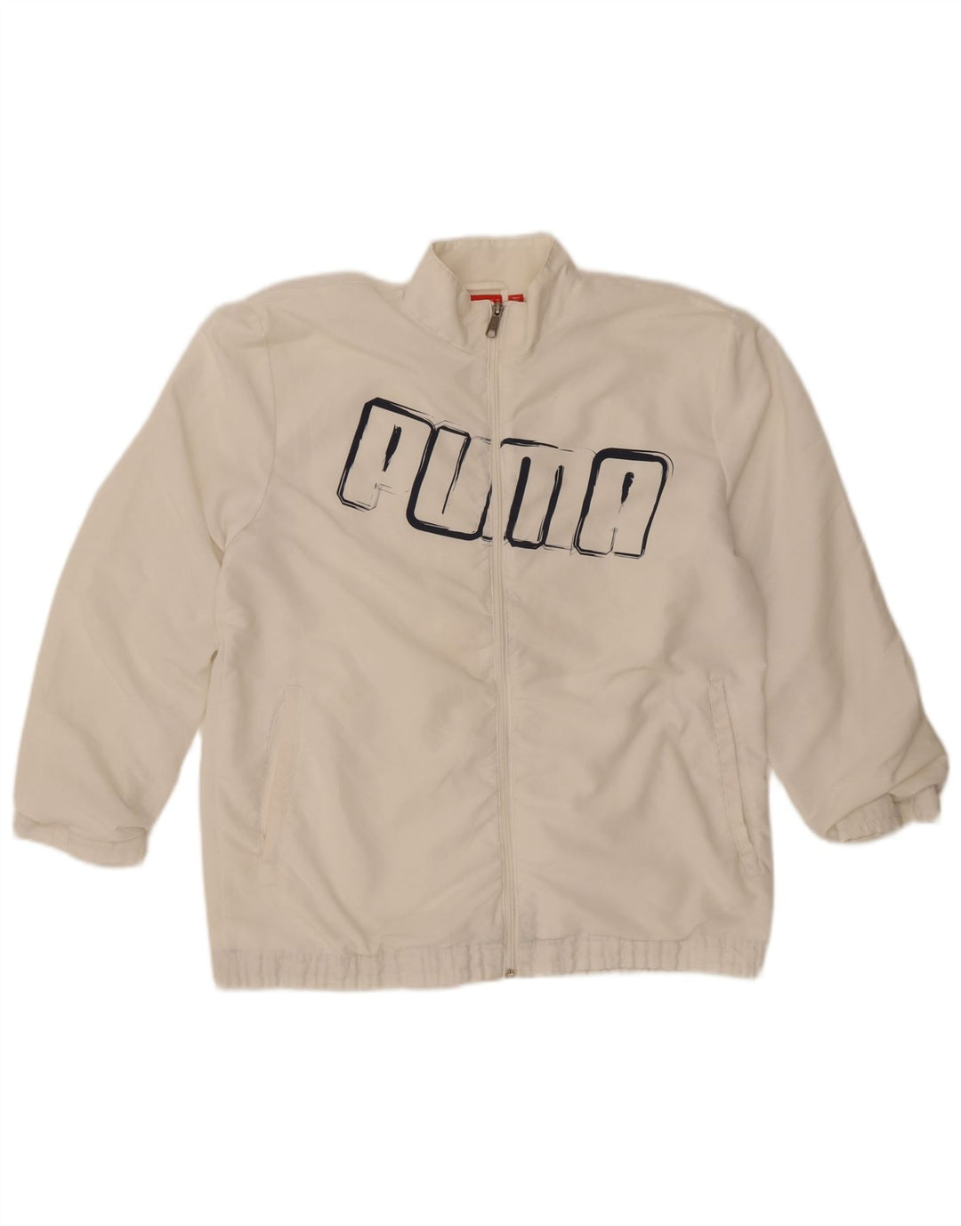 Jaqueta feminina Puma Graphic Tracksuit 15-16 anos branco