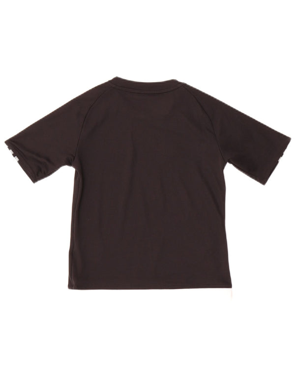 Camiseta Adidas Menino Climalite Graphic 7-8 Anos Preto Poliéster