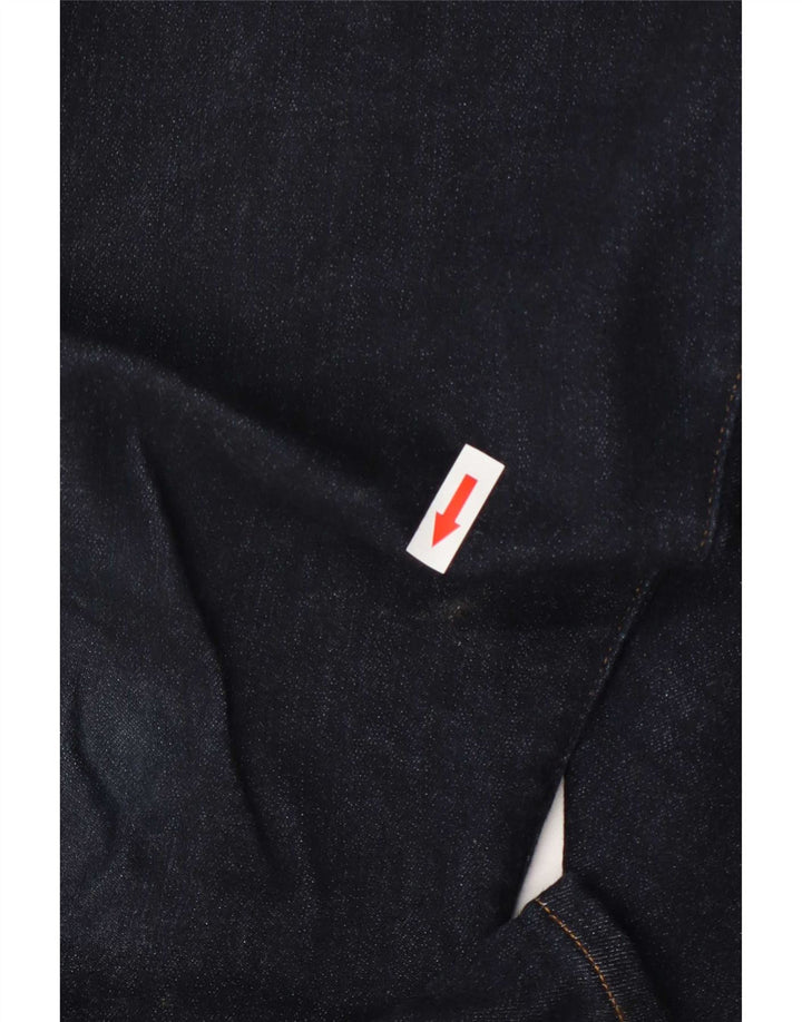 G-Star Mens Slim Jeans W35 L30 Azul Marinho Algodão
