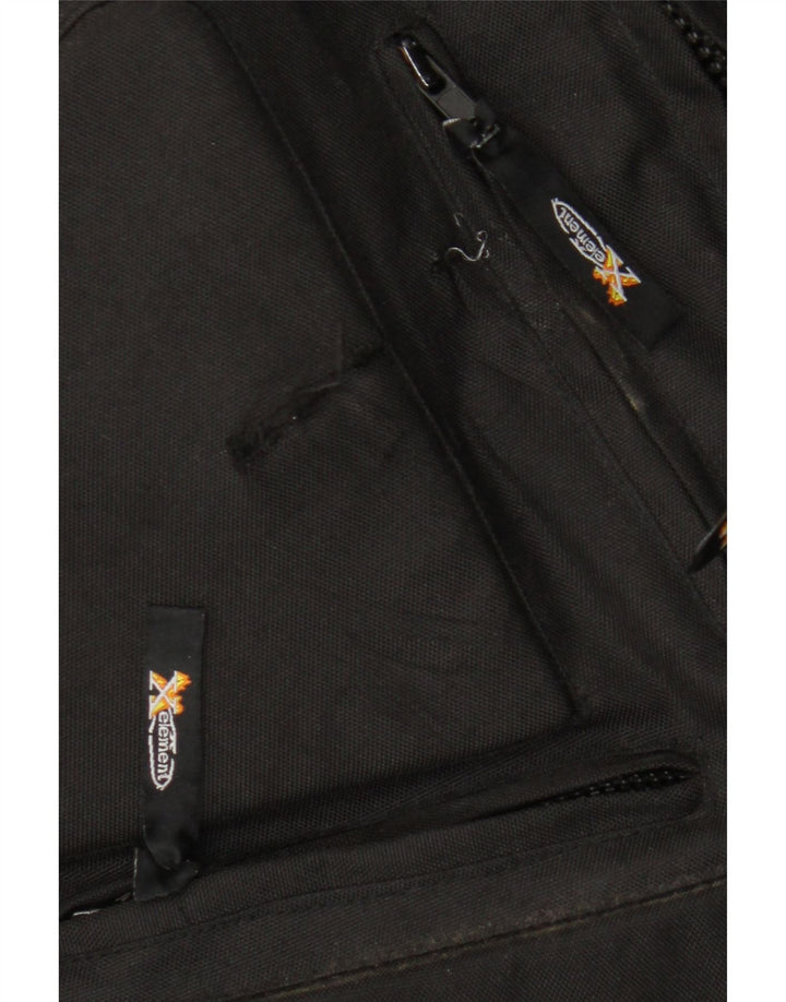 Jaqueta masculina acolchoada Racer Xelement UK 50 5XL preto colorblock