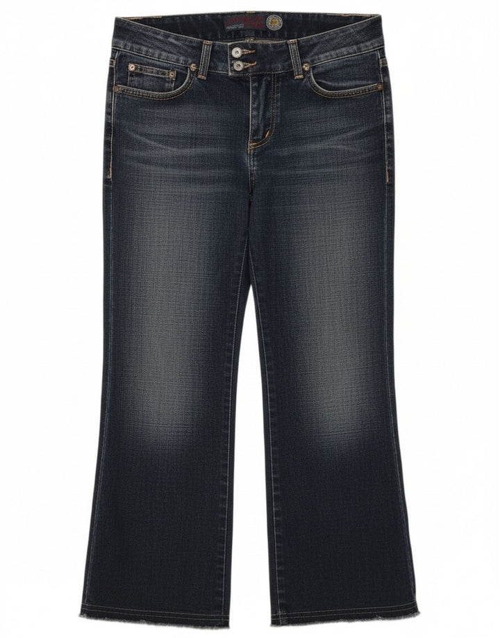 Calça jeans reta feminina Roy Rogers W27 L26 azul