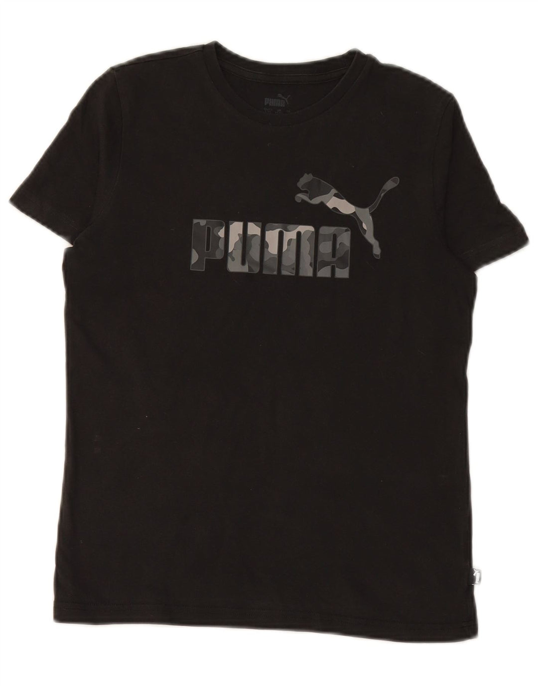Camiseta PUMA Meninos Graphic 13-14 Anos Preto