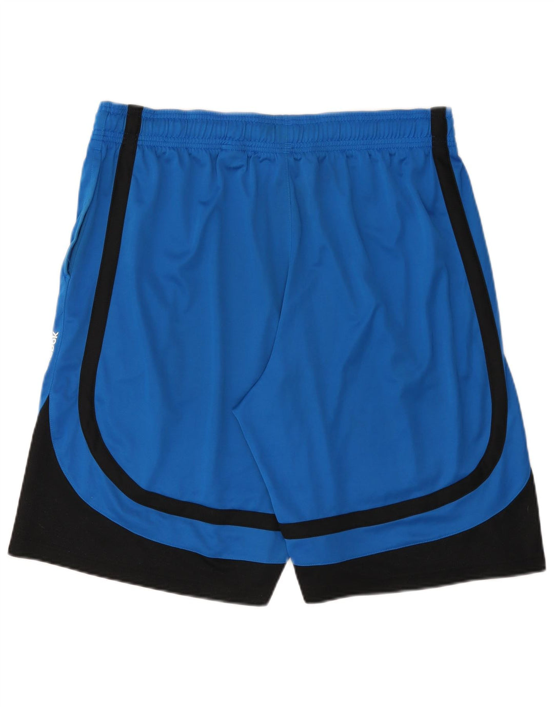 Shorts esportivos masculinos REEBOK XL azul colorblock poliéster