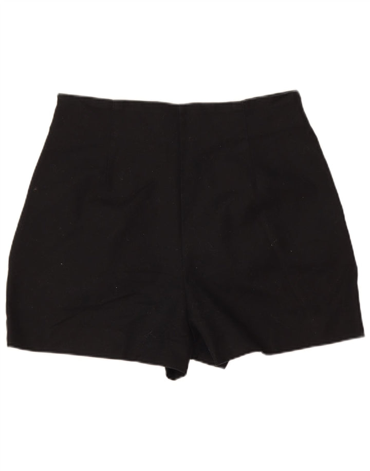 Zara Calça feminina cintura alta média W28 preta