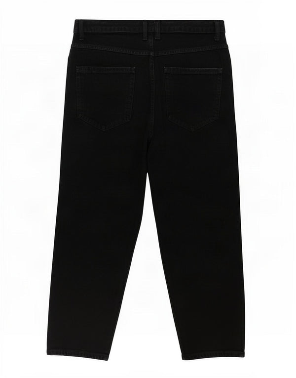 Zara Mens Capri Jeans EU 38 Pequeno W30 L22 Preto