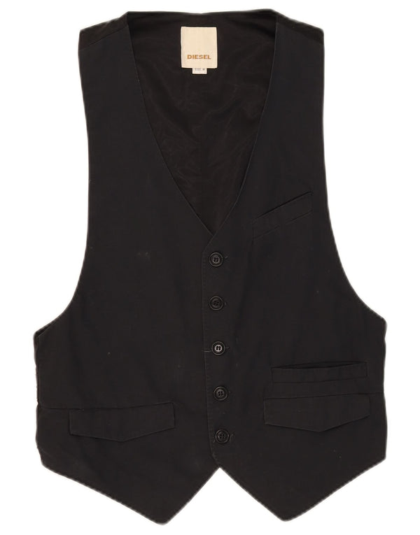 Colete Diesel Feminino UK 12 Médio Preto
