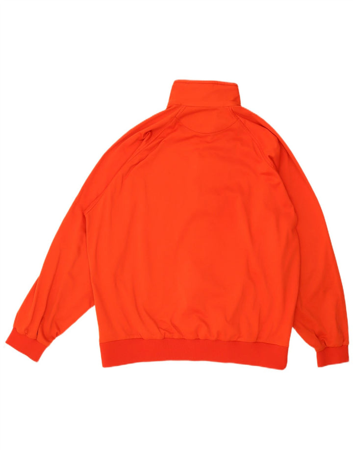 Champion Mens Treino Top Jacket 2XL Laranja Colourblock Poliéster