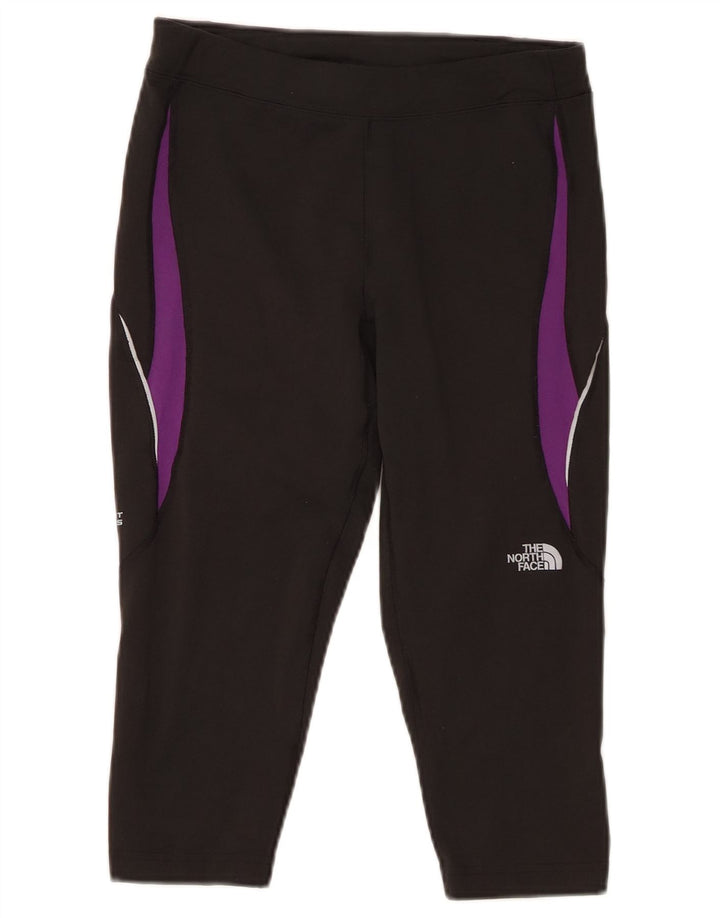 Leggings capri femininas The North Face Reino Unido 14 bloco colorido preto médio