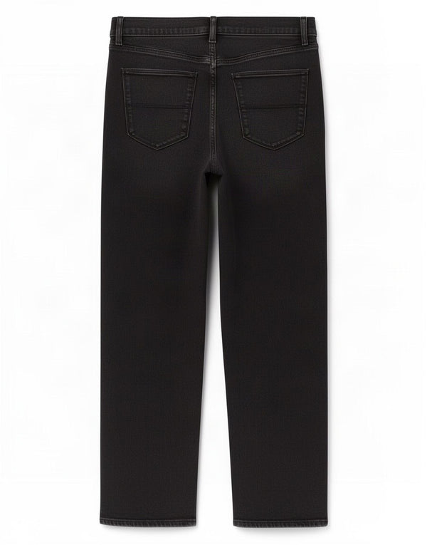 Jeans retos masculinos Marks & Spencer W32 L29 algodão preto