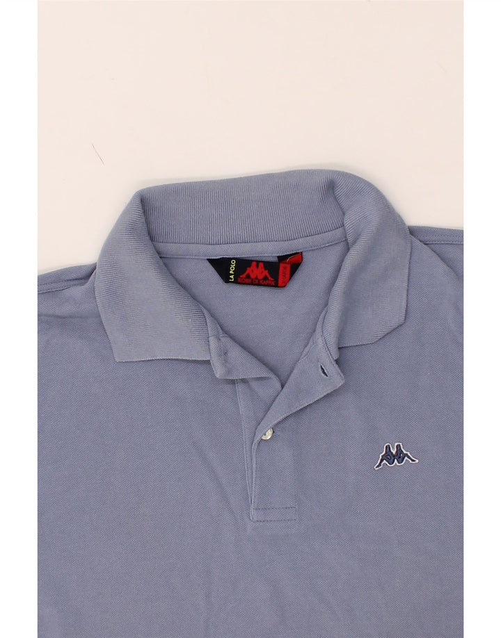 KAPPA Mens Polo Shirt XL Purple Cotton Vintage Kappa and Second-Hand Kappa from Messina Hembry 
