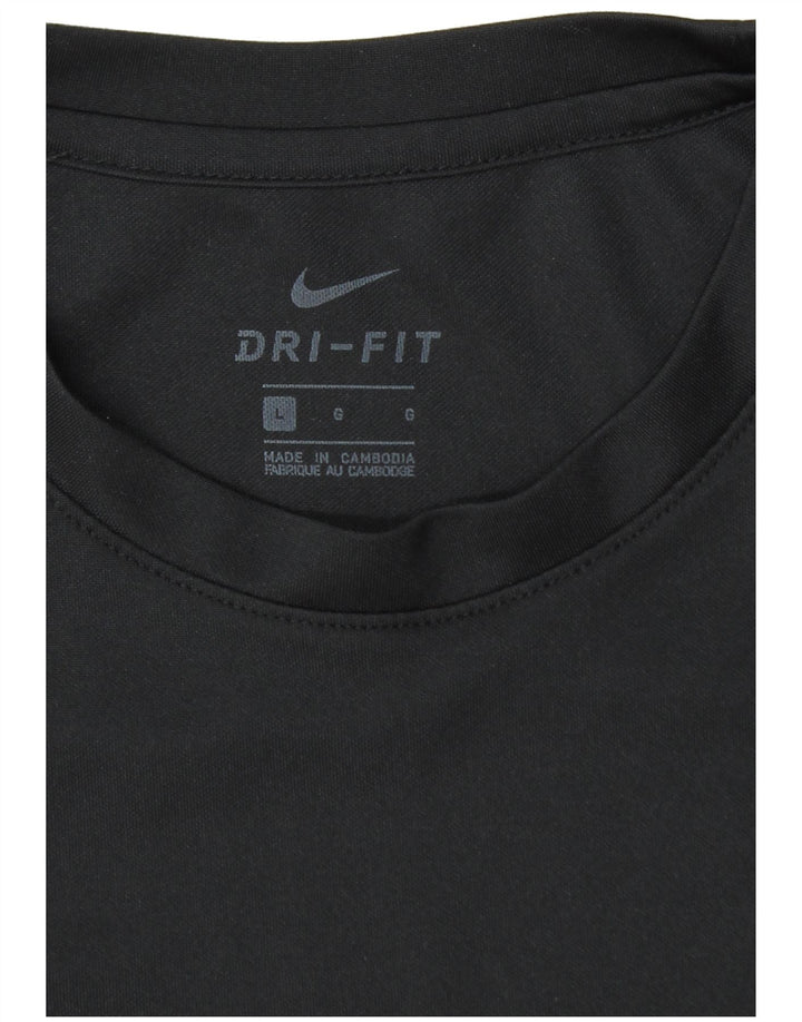 Camiseta Nike Masculina Dri Fit Top Grande Preto