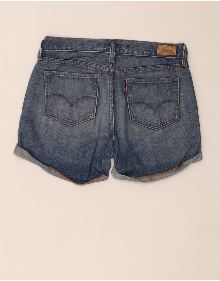 Shorts jeans feminino Levi's W25 XS azul algodão