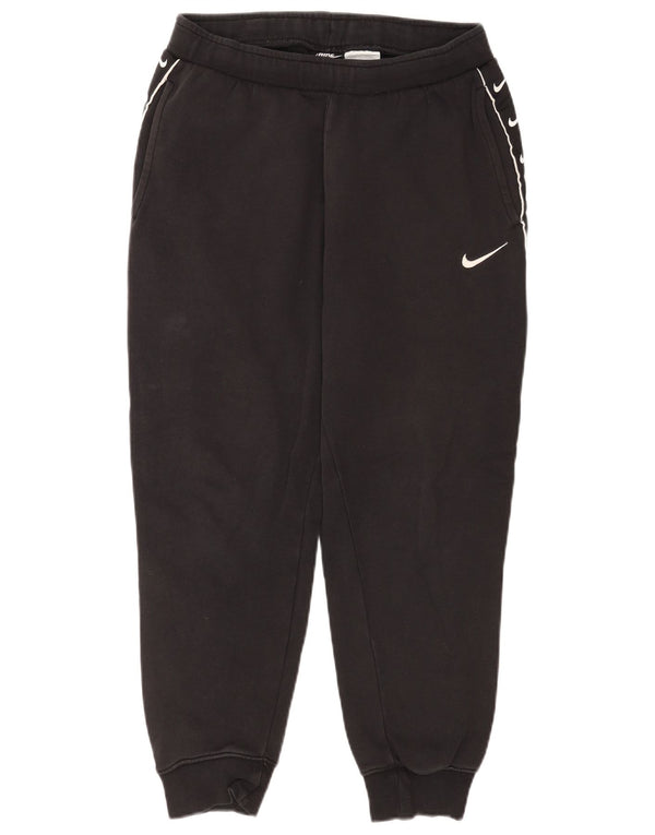Nike Mens Treino Calças Joggers Pequeno Preto Colorblock Algodão Esportes