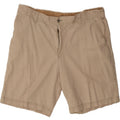 IZOD Mens Chino Shorts W42 2XL Beige Cotton Vintage Izod and Second-Hand Izod from Messina Hembry 