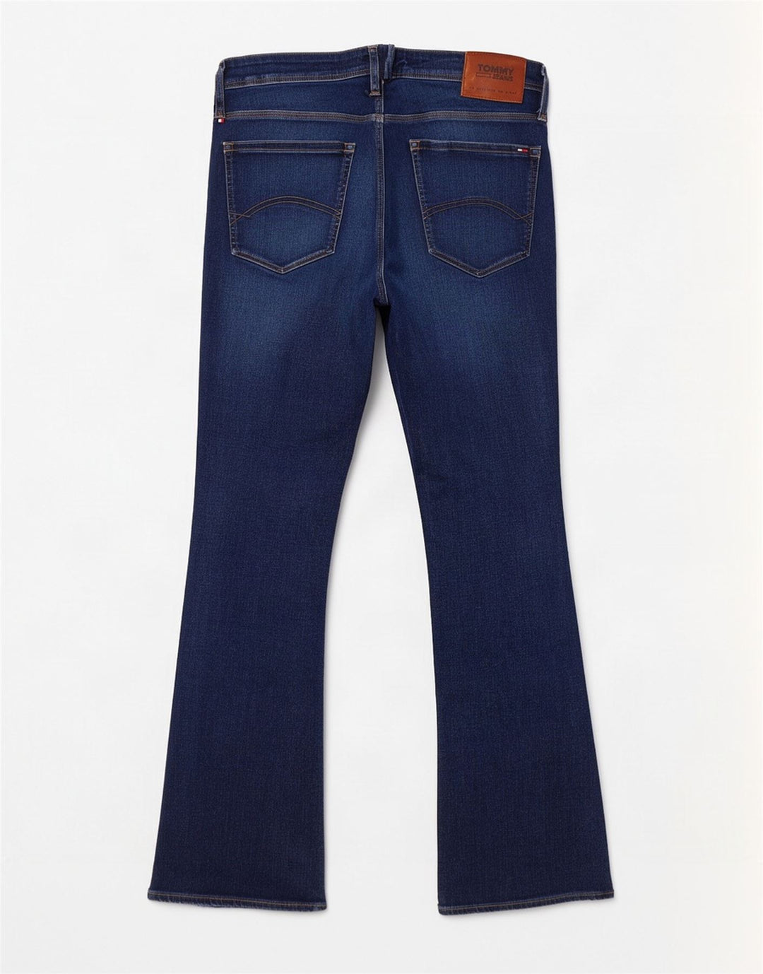 Tommy Hilfiger Masculino Bootcut Jeans W34 L32 Azul Algodão