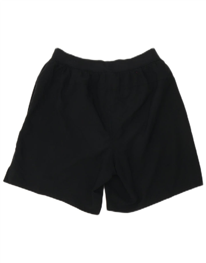 Shorts esportivos masculinos Under Armour pequenos pretos