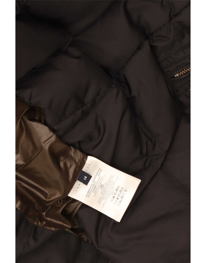 Jaqueta acolchoada masculina Marina Yachting IT 48 poliéster preto médio