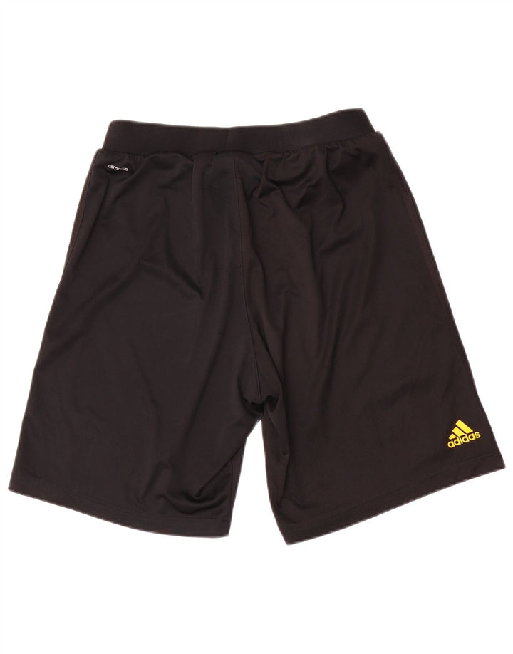 Adidas Mens Juventus Sport Shorts Pequeno Poliéster Preto