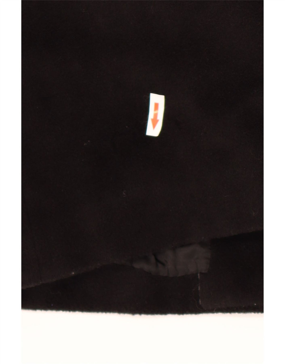 Casaco feminino Max Mara de lã com peito duplo Reino Unido 12 médio preto de lã clássico