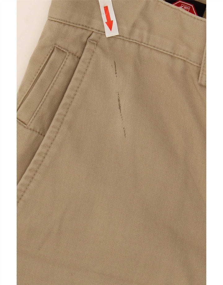 Calça chino reta masculina Avirex W33 L29 poliéster bege