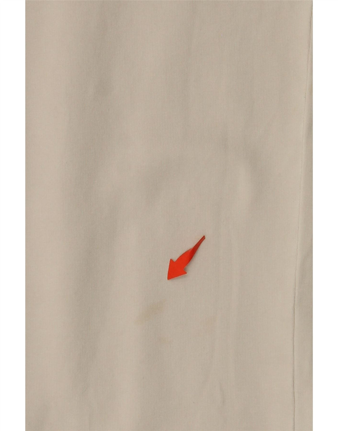 Calça de treino feminina TRUSSARDI UK 14 médio off white algodão