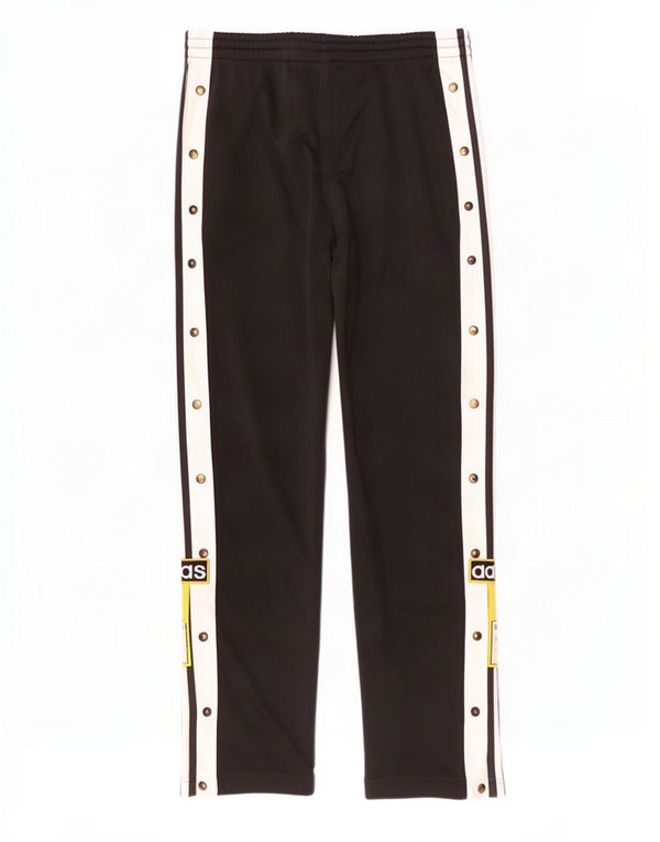 Calça de treino masculina Adidas Graphic, médio preto colorblock poliéster
