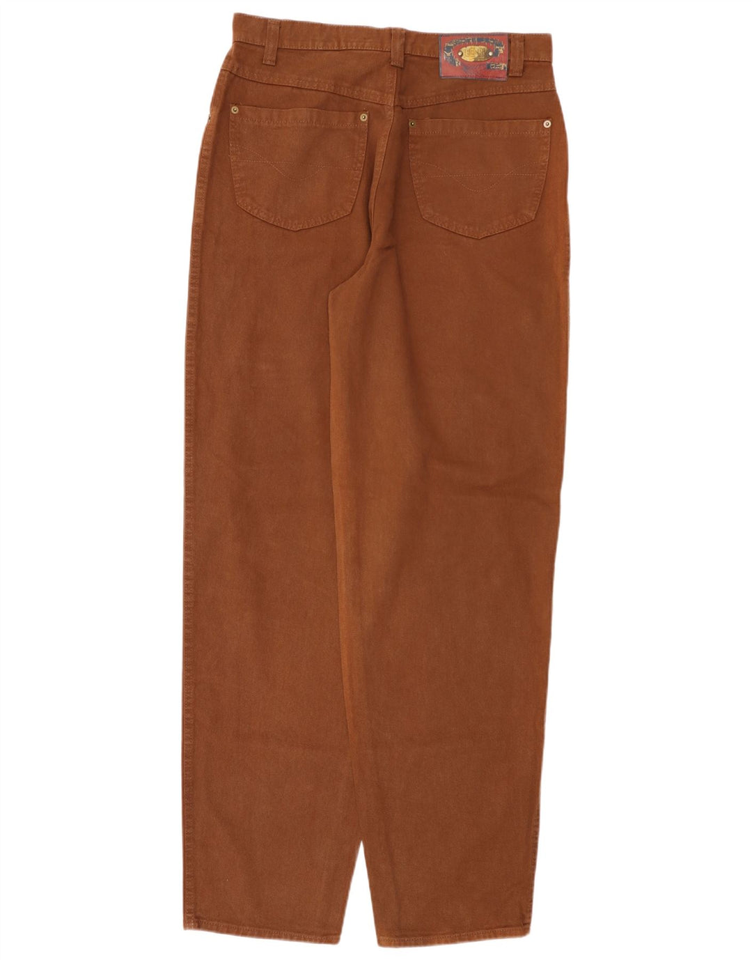 Jeans masculinos de cintura alta BERRI W34 L34 algodão marrom