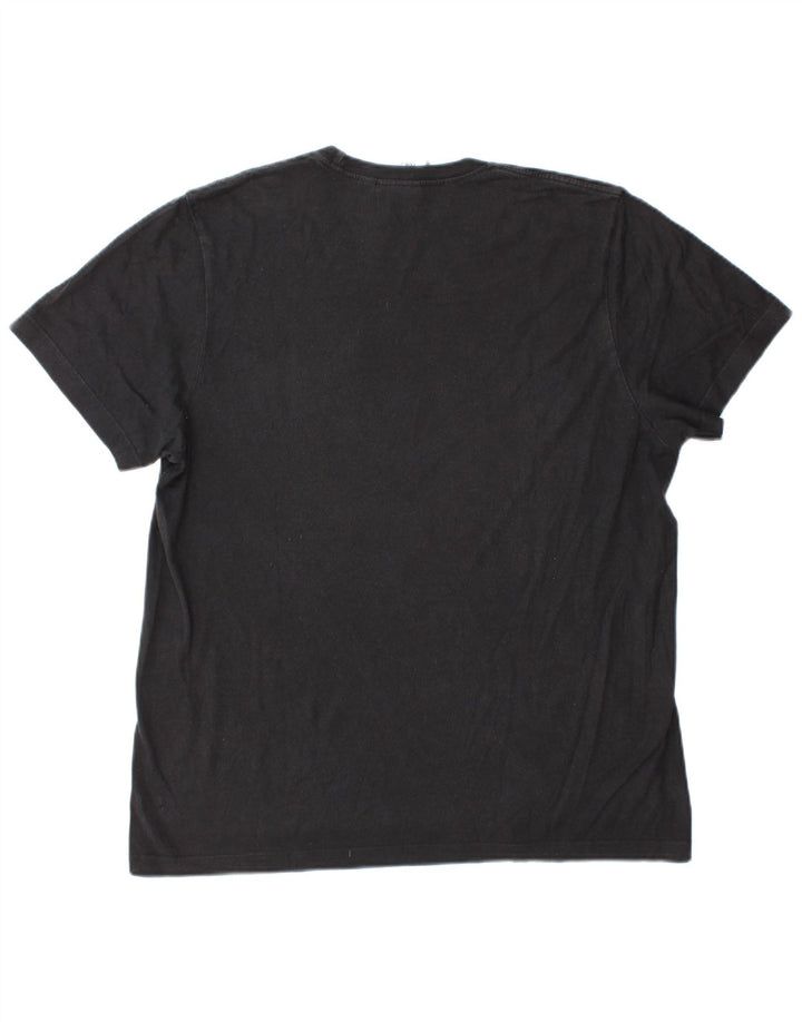 Camiseta Adidas Masculina Graphic Top Grande Algodão Cinza