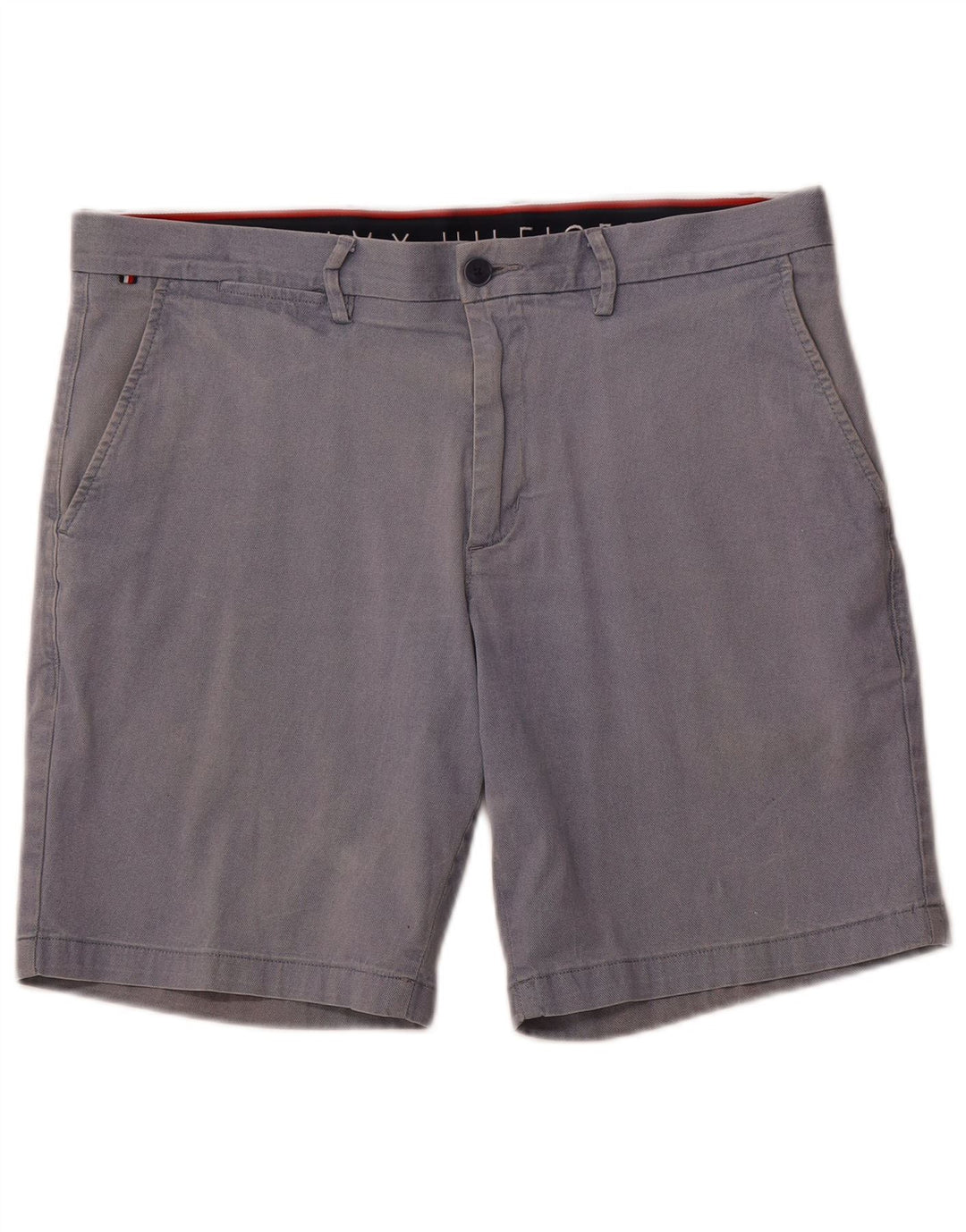Shorts Chino masculino TOMMY HILFIGER W36 grande algodão azul