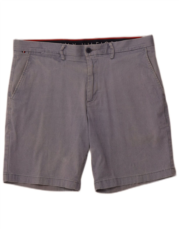 Shorts Chino masculino TOMMY HILFIGER W36 grande algodão azul