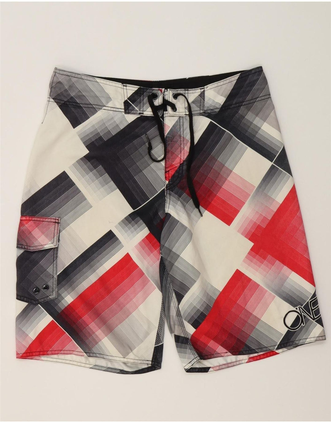 Shorts de natação masculino O'NEILL poliéster geométrico multicolorido médio