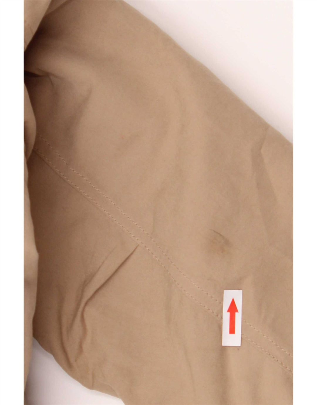 Jaqueta parka feminina com capuz grande Marks & Spencer Reino Unido 14 grande bege