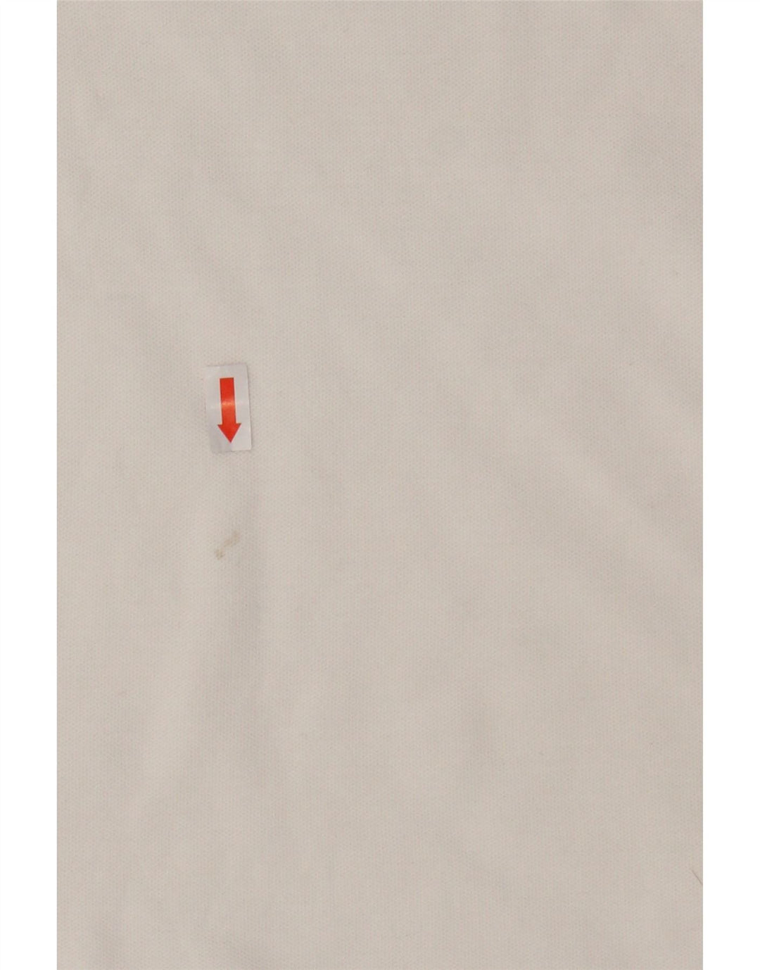 Camisa polo masculina TOMMY HILFIGER de ajuste regular médio algodão branco