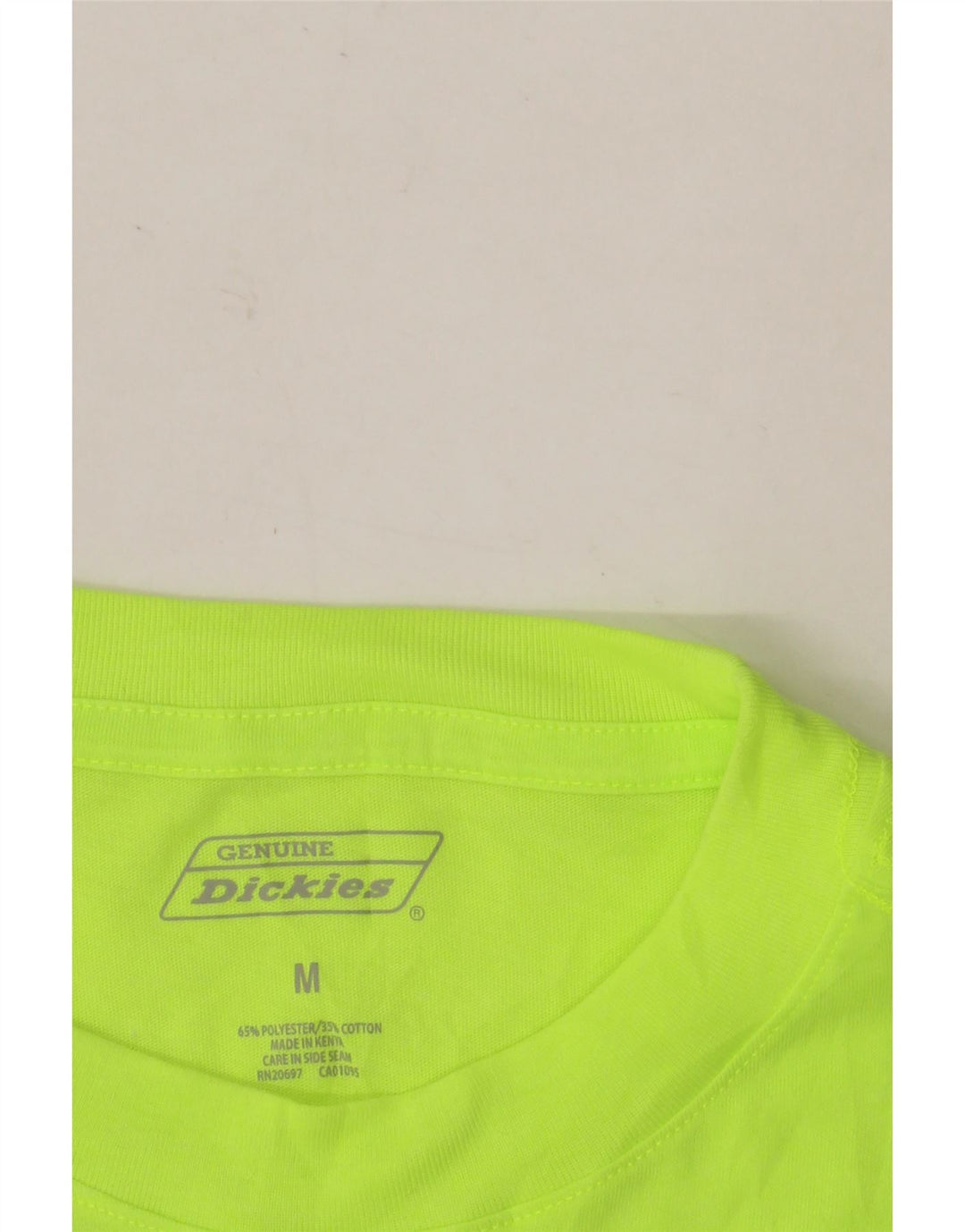 Camiseta masculina Dickies Top poliéster verde médio