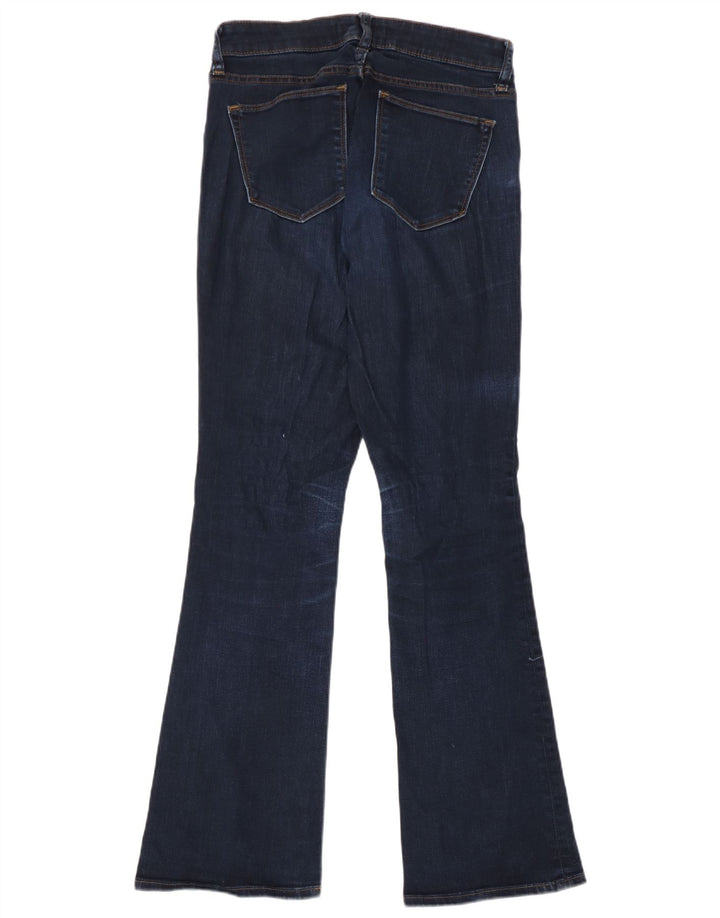 Jeans feminino Curvy Bootcut da Gap W26 L30 azul marinho algodão