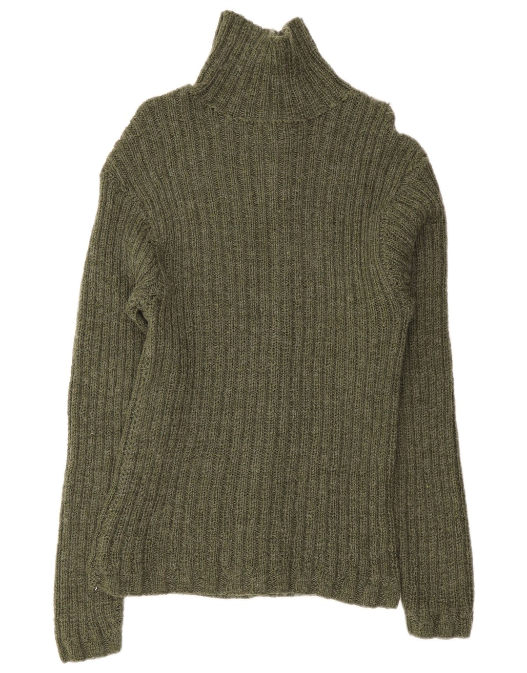 Suéter Cardigan Masculino Vintage Pequeno Verde