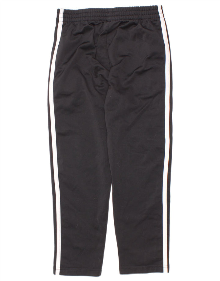 Calças de treino Adidas meninos 5-6 anos preto poliéster