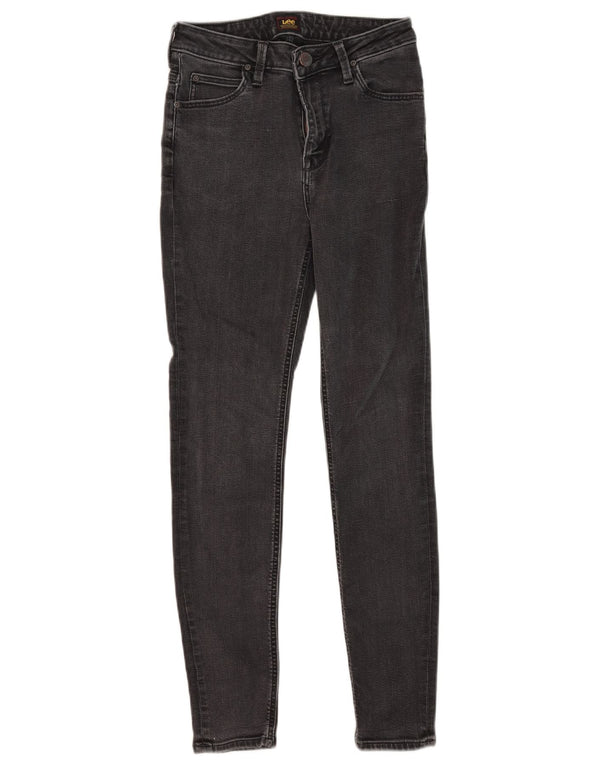 Lee Mens Scarlett High Skinny Jeans W29 L31 Algodão Cinza