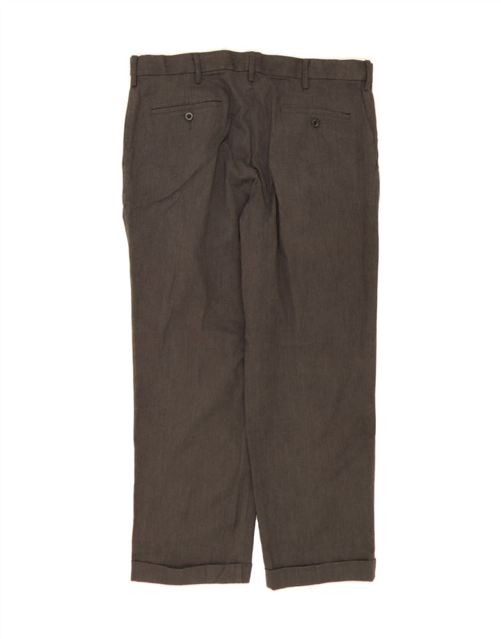 DOCKERS Mens Pegged Chino Trousers W36 L30 Grey Cotton Vintage Dockers and Second-Hand Dockers from Messina Hembry 
