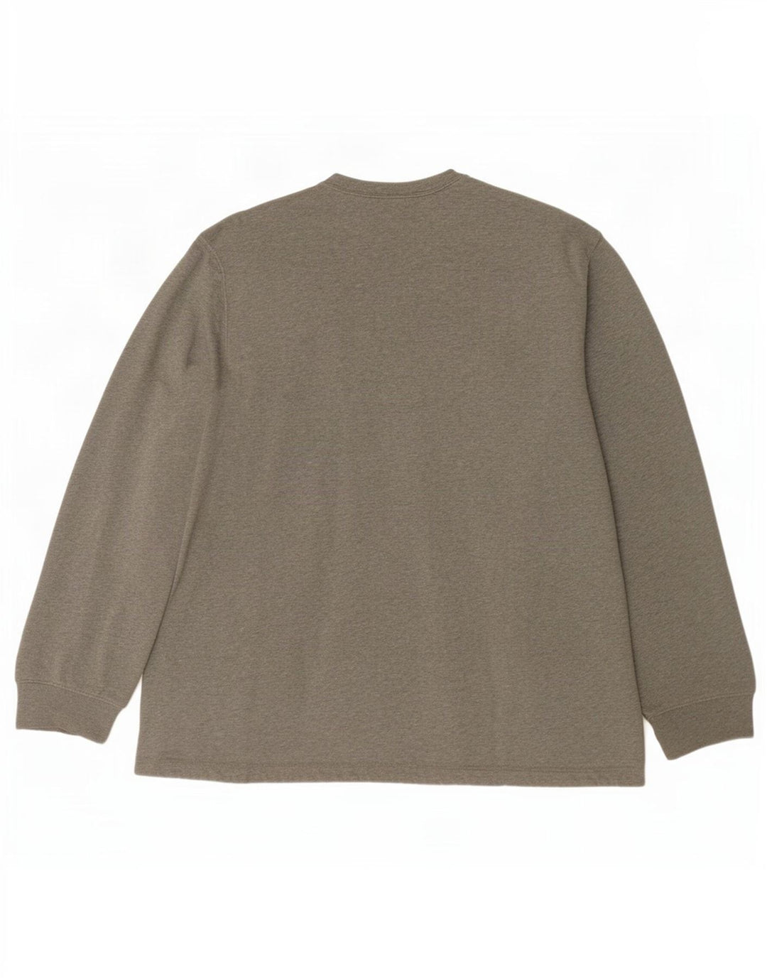 Suéter gráfico masculino Dkny grande algodão cinza