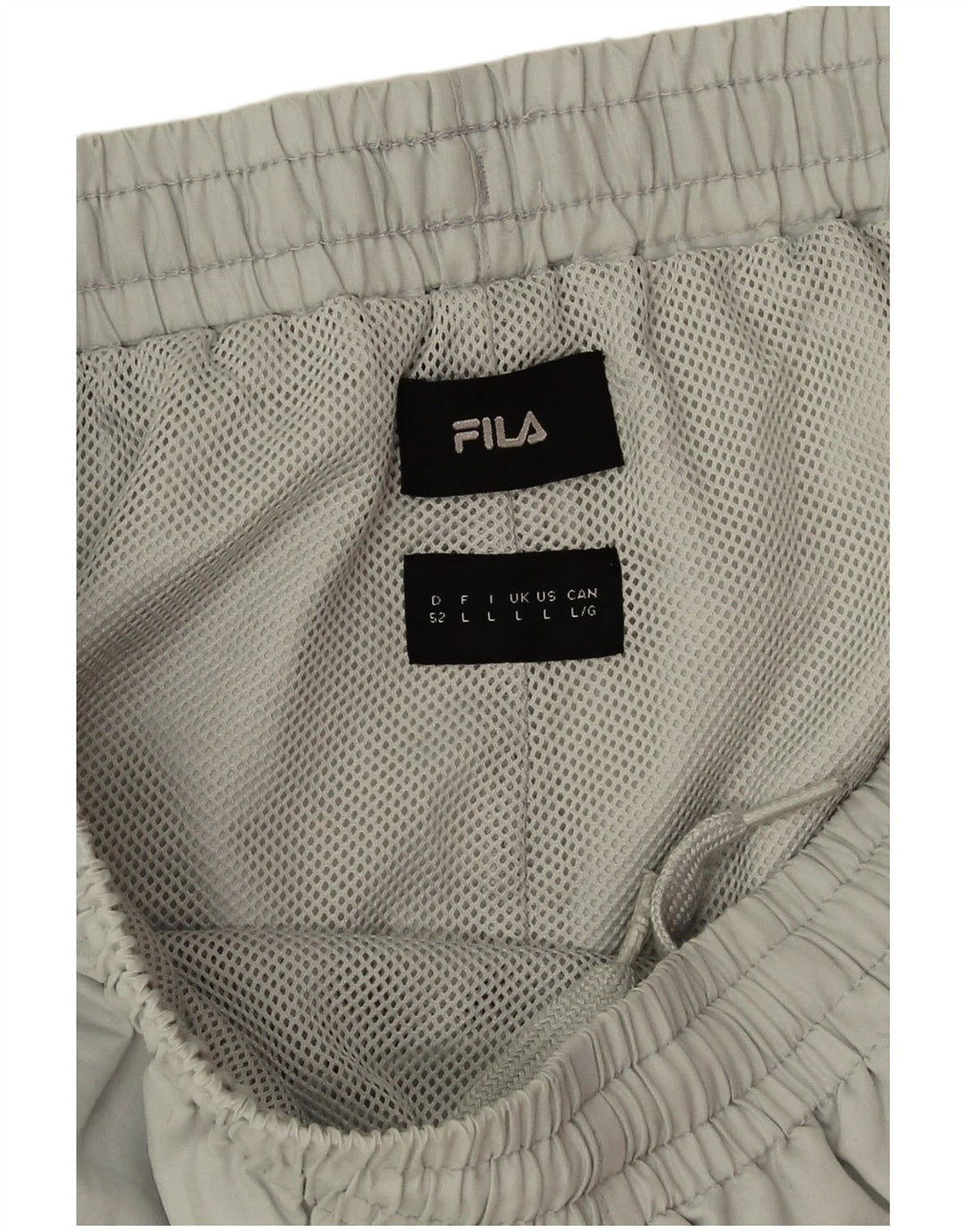 Calça de treino masculina Fila Graphic joggers grande poliéster verde